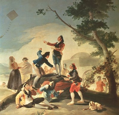 The Kite by Francisco de Goya